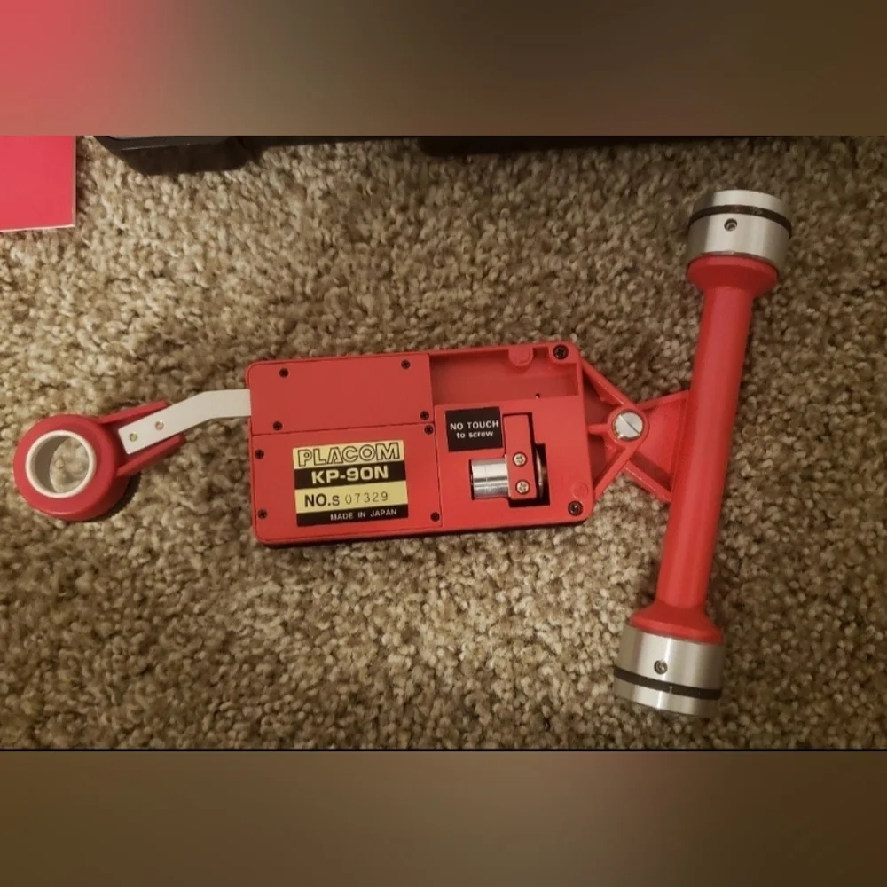 Alvin KP-90N Red and Gray Digital Planimeter